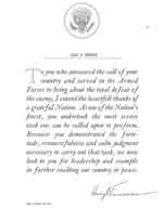 Lois Benson Hill - Thank You Letter from President Truman