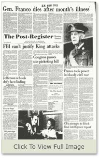 Newspaper Articles - Click for Full Page