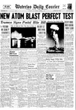 Waterloo Daily Courier 10/31/1954