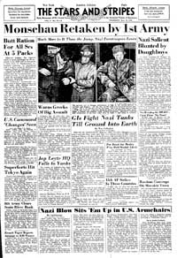 GIs Fight Nazi Tanks Till Ground Into Earth
