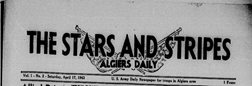 Algiers Daily Stars and Stripes