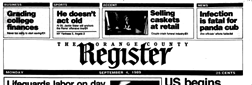 Santa Ana Orange County Register