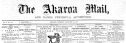 Akaroa Mail and Banks Peninsula Advertiser