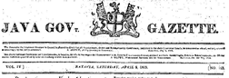 Java Government Gazette