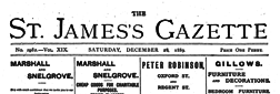 London St James Gazette