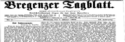 Bregenzer Tagblatt