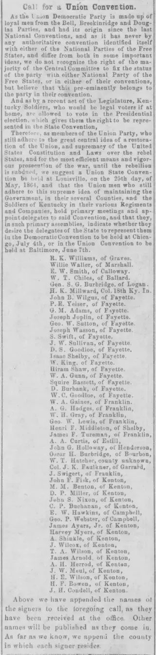other Newspaper clipping from Mar 18, 1864 5636261
