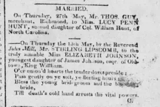 other Newspaper clipping from Jun 3, 1813 5636611