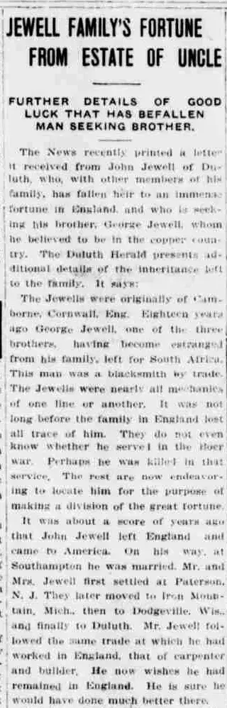 other Newspaper clipping from Feb 1, 1913 5637485