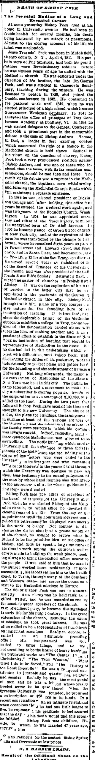 other Newspaper clipping from May 18, 1883 5637552