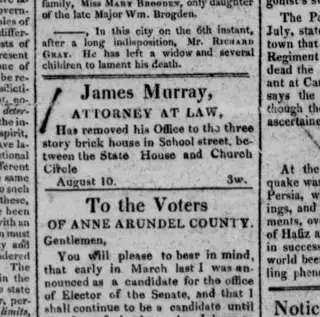 other Newspaper clipping from Aug 10, 1826 5638156