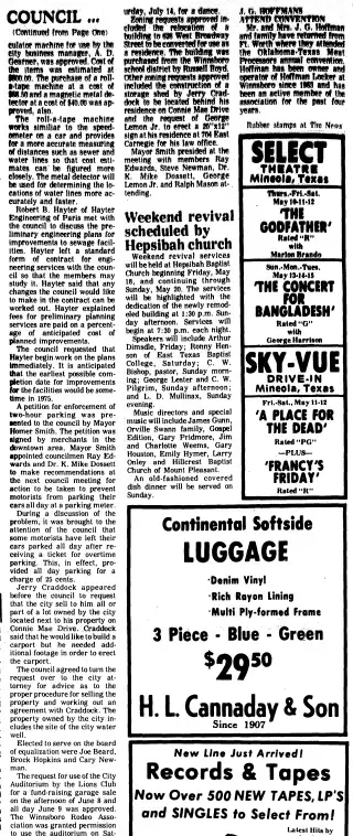 other Newspaper clipping from May 10, 1973 5638226