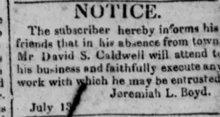 other Newspaper clipping from Jul 13, 1826 5638406