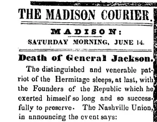 other Newspaper clipping from Jun 14, 1845 5638839