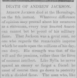 other Newspaper clipping from Jun 17, 1845 5638856