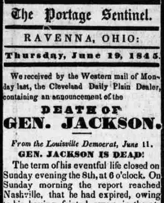 other Newspaper clipping from Jun 19, 1845 5638886