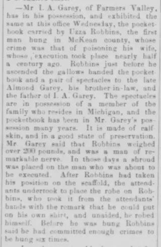 other Newspaper clipping from Jan 20, 1899 5639919