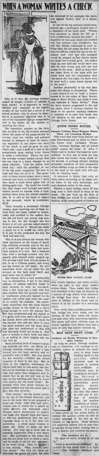 other Newspaper clipping from Oct 30, 1908 5640135