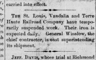other Newspaper clipping from Dec 5, 1867 5640371