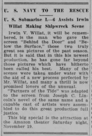 other Newspaper clipping from Nov 17, 1921 5640624
