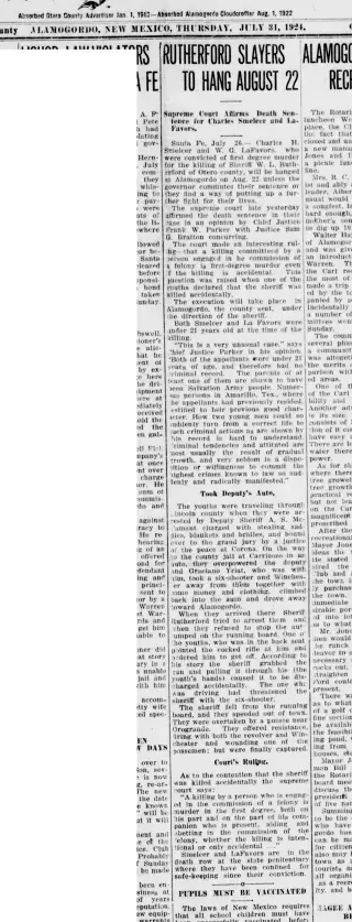 other Newspaper clipping from Jul 31, 1924 5641343
