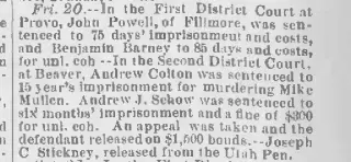other Newspaper clipping from Sep 5, 1891 5641381