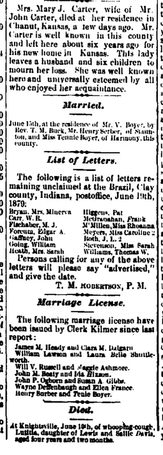 other Newspaper clipping from Jun 21, 1879 5641398