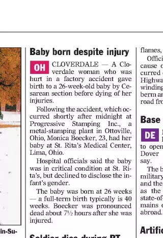 other Newspaper clipping from Oct 30, 2003 5641782