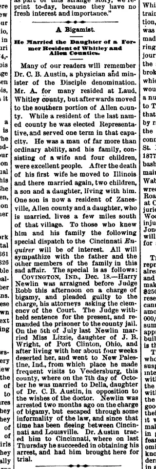 other Newspaper clipping from Dec 27, 1882 5642952