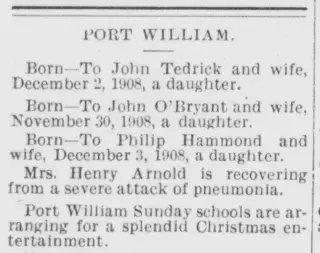 other Newspaper clipping from Dec 10, 1908 5643915