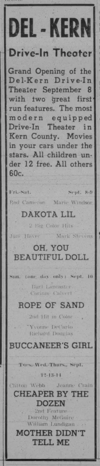 Business Newspaper clipping from Sep 7, 1950 5644040