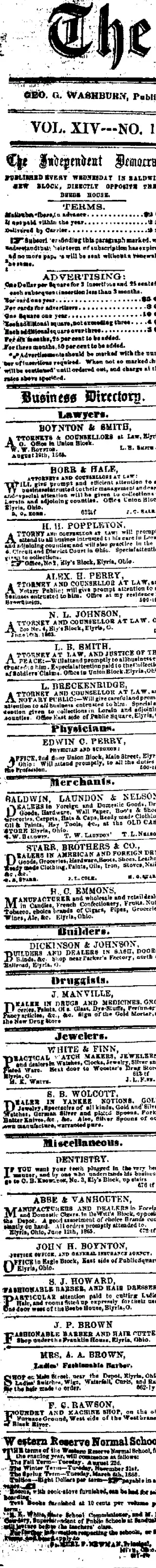 other Newspaper clipping from Sep 20, 1865 5644596