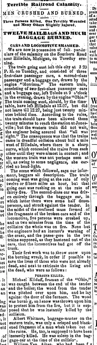 other Newspaper clipping from Feb 12, 1856 5644691