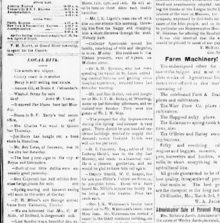 other Newspaper clipping from Mar 10, 1881 5644749