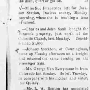 General news Newspaper clipping from May 12, 1881 5644763