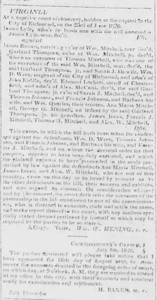 other Newspaper clipping from Jul 21, 1826 5645642