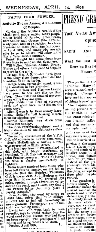 other Newspaper clipping from Apr 24, 1895 5646054