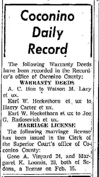 Marriage Newspaper clipping from Feb 17, 1961 5646442