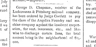 other Newspaper clipping from Apr 8, 1885 5646987