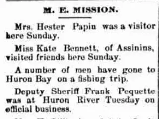 General news Newspaper clipping from Mar 13, 1897 5647188