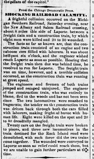 other Newspaper clipping from Oct 1, 1856 5647210
