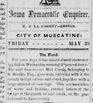 other Newspaper clipping from May 24, 1851 5649440