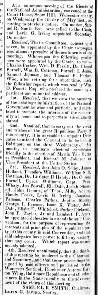 other Newspaper clipping from May 9, 1836 5649709