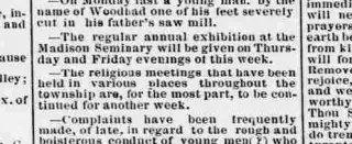 other Newspaper clipping from Feb 19, 1876 5649870