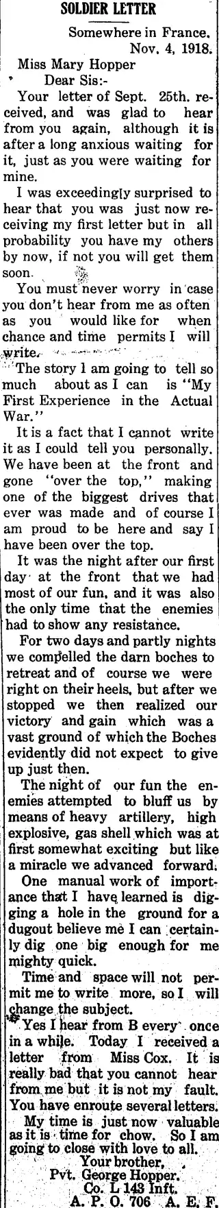 other Newspaper clipping from Dec 26, 1918 5651219