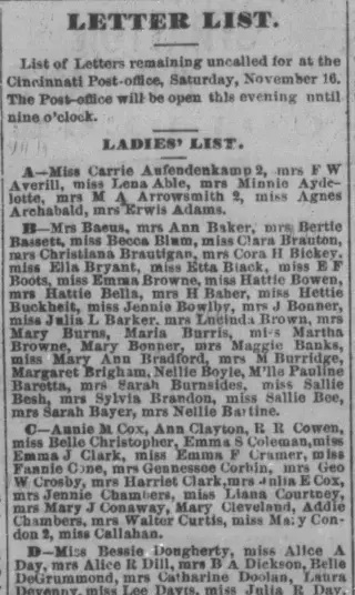 other Newspaper clipping from Nov 23, 1872 5651881