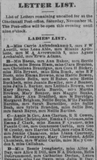 other Newspaper clipping from Nov 23, 1872 5651885
