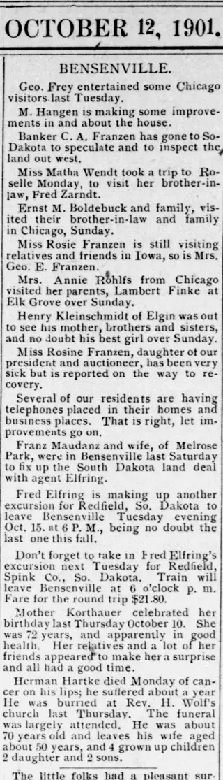 other Newspaper clipping from Oct 12, 1901 5652015