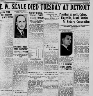 other Newspaper clipping from Jun 28, 1934 5652069
