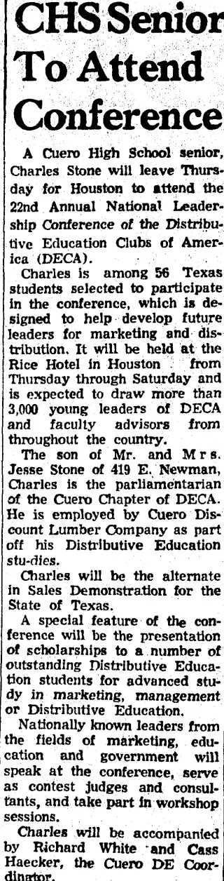 Business Newspaper clipping from Apr 28, 1968 5652134